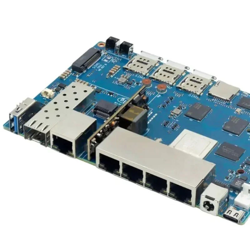 MTK MT7988A işlemcili, 4GB RAM - Bananapi Bpi R4 Wifi 7 incelemesi ve fiyatı