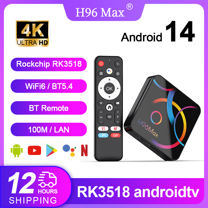 H96Max RK3518 Android 14 4K TV - Radxa Rock 5B 16Gb incelemesi ve fiyatı